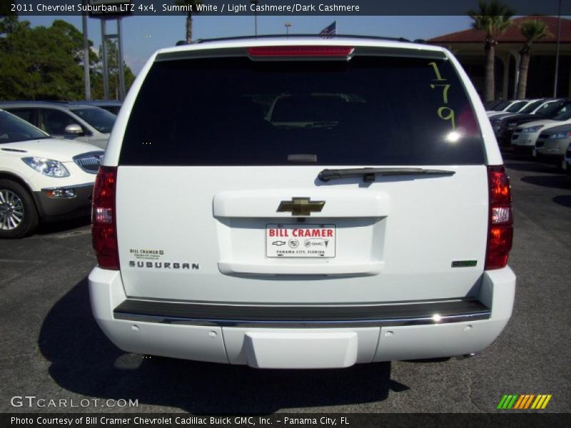 Summit White / Light Cashmere/Dark Cashmere 2011 Chevrolet Suburban LTZ 4x4