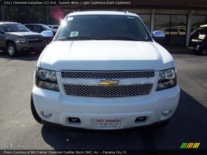 Summit White / Light Cashmere/Dark Cashmere 2011 Chevrolet Suburban LTZ 4x4