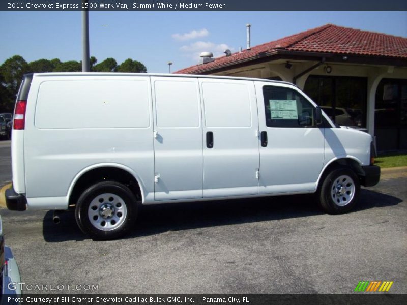 Summit White / Medium Pewter 2011 Chevrolet Express 1500 Work Van