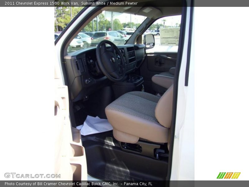 Summit White / Medium Pewter 2011 Chevrolet Express 1500 Work Van