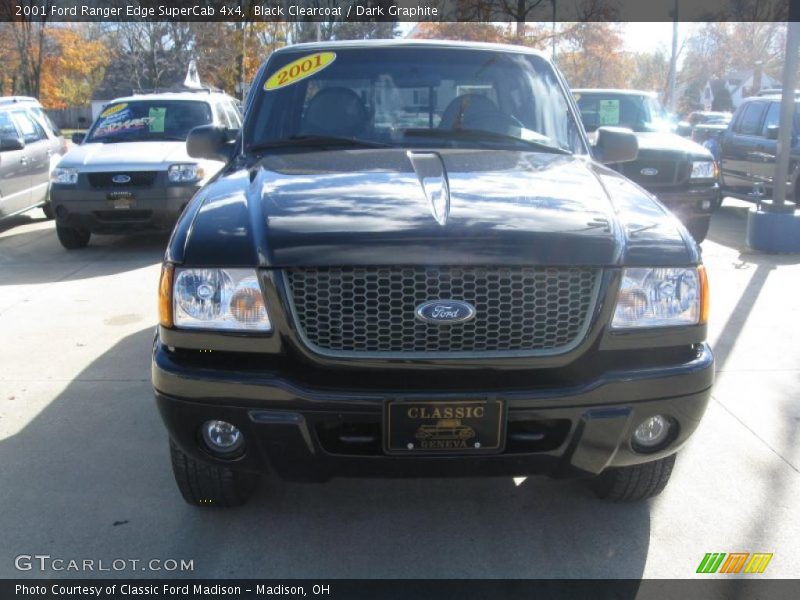 Black Clearcoat / Dark Graphite 2001 Ford Ranger Edge SuperCab 4x4