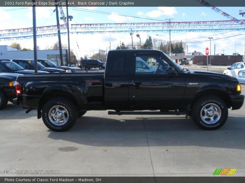 Black Clearcoat / Dark Graphite 2001 Ford Ranger Edge SuperCab 4x4