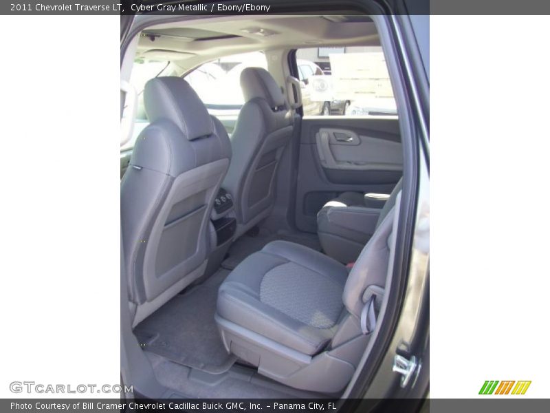 Cyber Gray Metallic / Ebony/Ebony 2011 Chevrolet Traverse LT