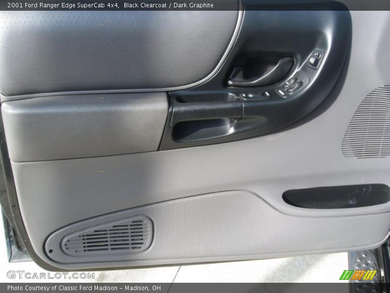 Black Clearcoat / Dark Graphite 2001 Ford Ranger Edge SuperCab 4x4