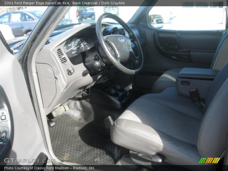 Black Clearcoat / Dark Graphite 2001 Ford Ranger Edge SuperCab 4x4