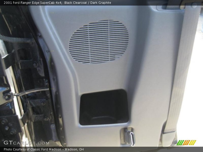 Black Clearcoat / Dark Graphite 2001 Ford Ranger Edge SuperCab 4x4
