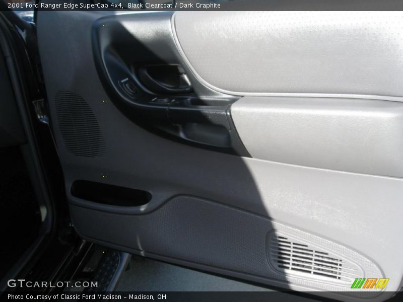 Black Clearcoat / Dark Graphite 2001 Ford Ranger Edge SuperCab 4x4