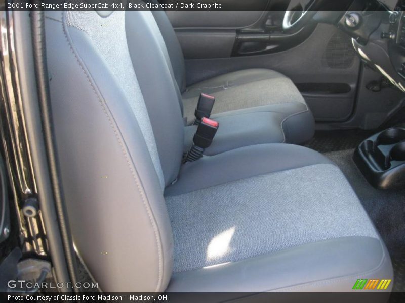 Black Clearcoat / Dark Graphite 2001 Ford Ranger Edge SuperCab 4x4