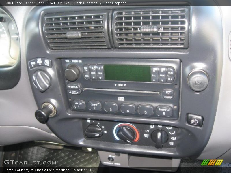Black Clearcoat / Dark Graphite 2001 Ford Ranger Edge SuperCab 4x4
