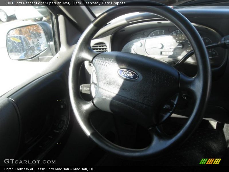 Black Clearcoat / Dark Graphite 2001 Ford Ranger Edge SuperCab 4x4