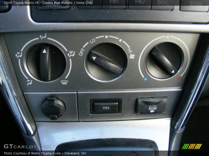 Cosmic Blue Metallic / Stone Gray 2006 Toyota Matrix XR