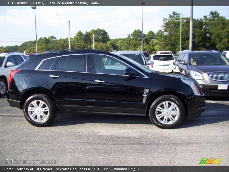 Black Ice Metallic / Shale/Ebony 2011 Cadillac SRX FWD