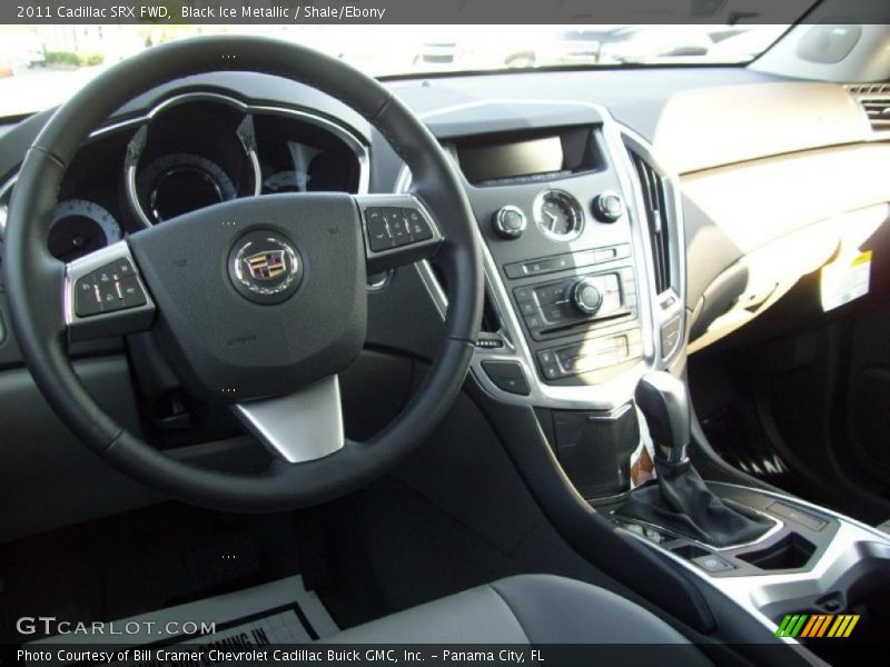 Black Ice Metallic / Shale/Ebony 2011 Cadillac SRX FWD
