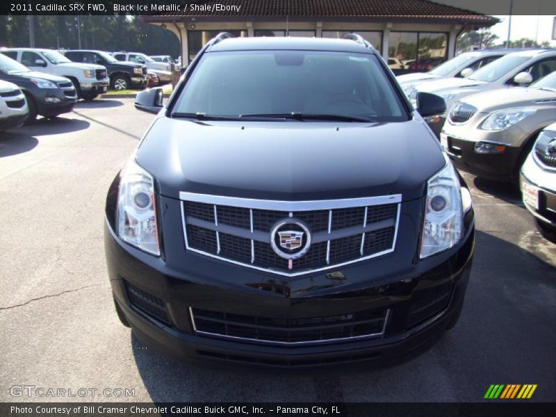 Black Ice Metallic / Shale/Ebony 2011 Cadillac SRX FWD