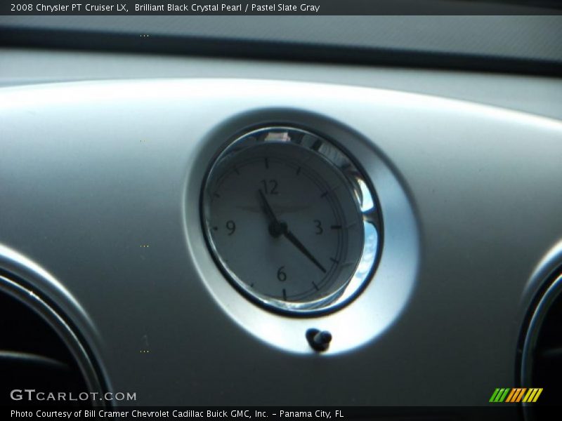Brilliant Black Crystal Pearl / Pastel Slate Gray 2008 Chrysler PT Cruiser LX