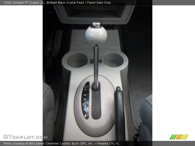 Brilliant Black Crystal Pearl / Pastel Slate Gray 2008 Chrysler PT Cruiser LX