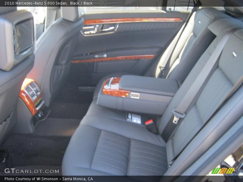  2010 S 600 Sedan Black Interior
