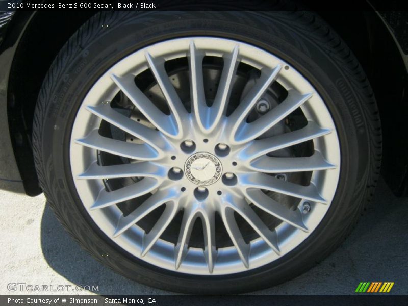  2010 S 600 Sedan Wheel