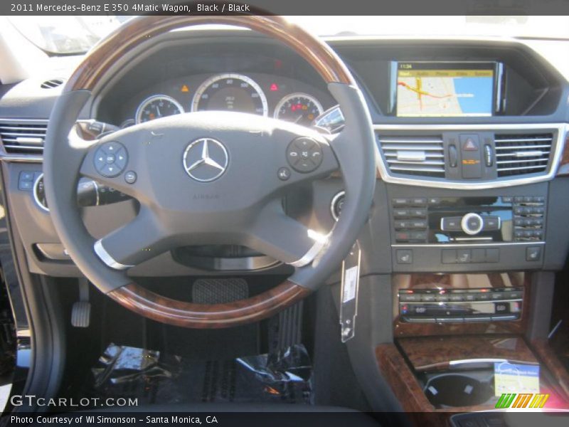 Dashboard of 2011 E 350 4Matic Wagon