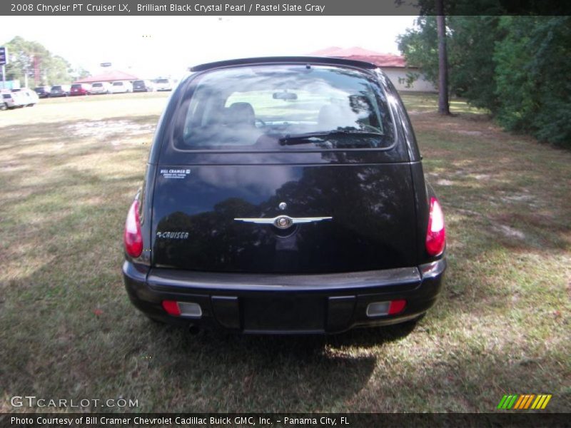 Brilliant Black Crystal Pearl / Pastel Slate Gray 2008 Chrysler PT Cruiser LX