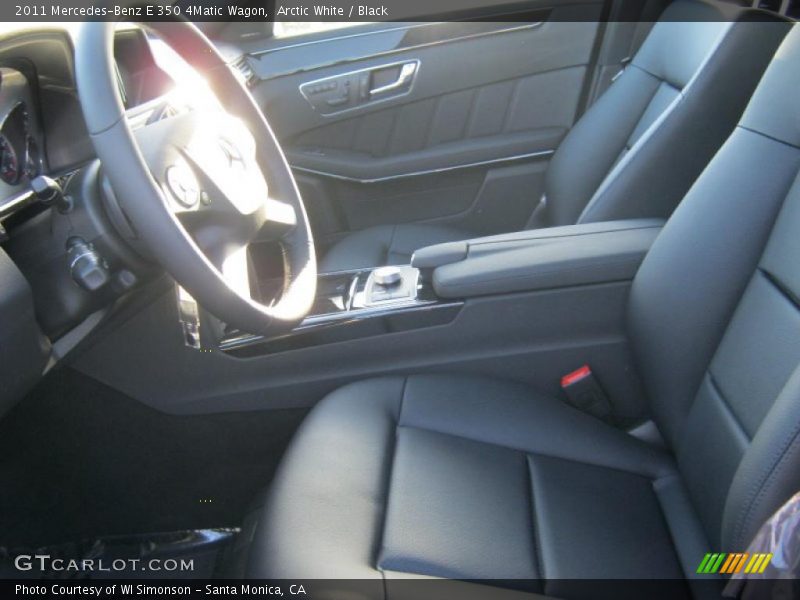  2011 E 350 4Matic Wagon Black Interior