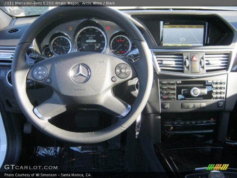 Dashboard of 2011 E 350 4Matic Wagon