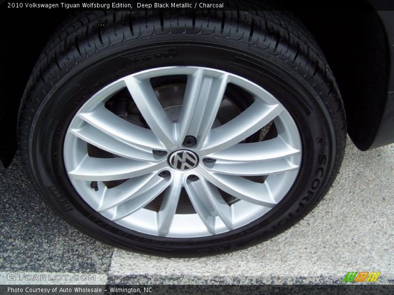 Deep Black Metallic / Charcoal 2010 Volkswagen Tiguan Wolfsburg Edition