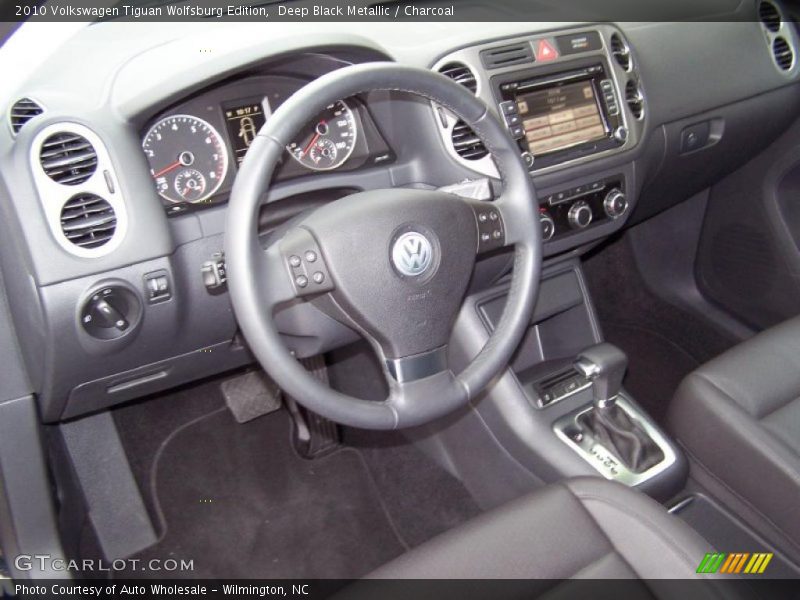 Deep Black Metallic / Charcoal 2010 Volkswagen Tiguan Wolfsburg Edition