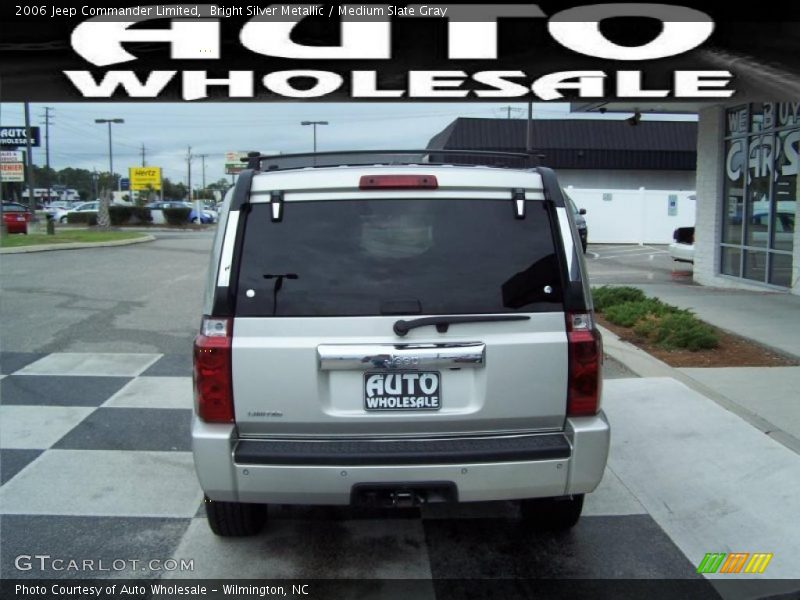 Bright Silver Metallic / Medium Slate Gray 2006 Jeep Commander Limited