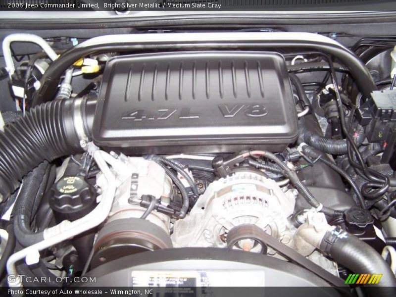  2006 Commander Limited Engine - 4.7 Liter SOHC 16-Valve V8
