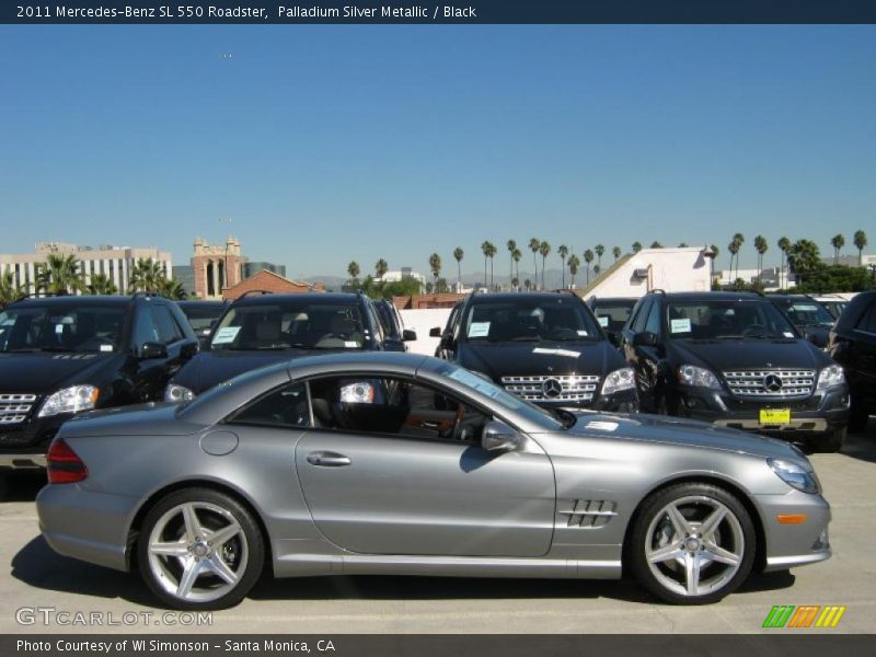  2011 SL 550 Roadster Palladium Silver Metallic