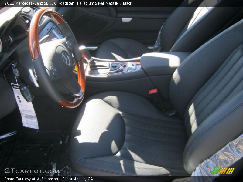  2011 SL 550 Roadster Black Interior