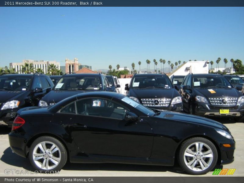  2011 SLK 300 Roadster Black
