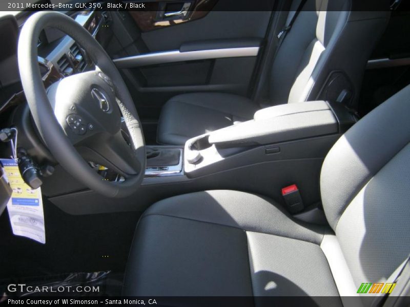 Black / Black 2011 Mercedes-Benz GLK 350
