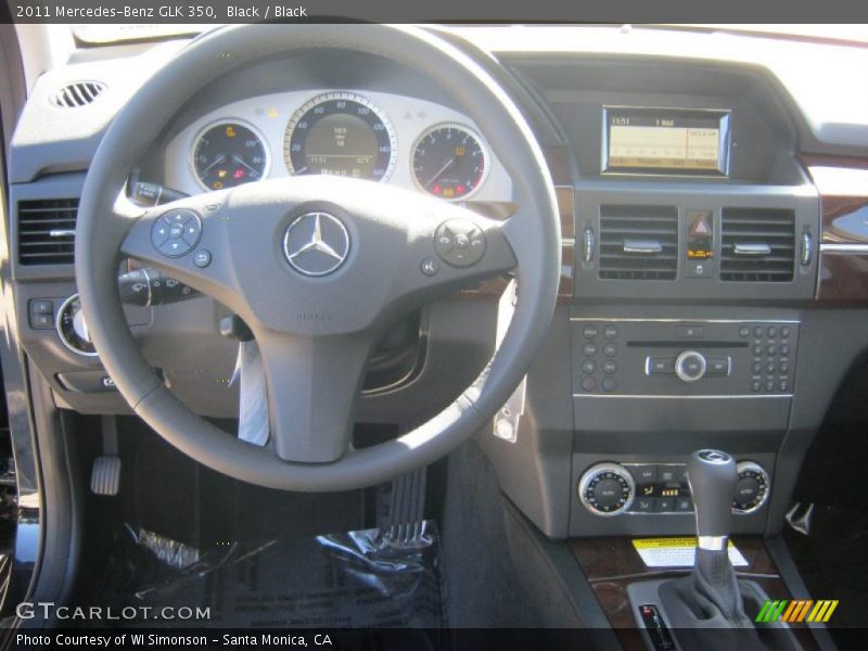 Black / Black 2011 Mercedes-Benz GLK 350