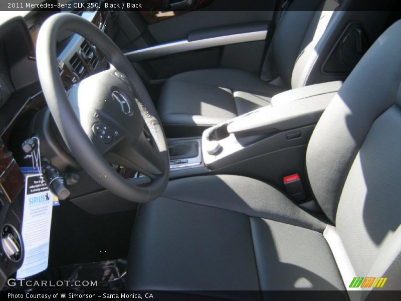Black / Black 2011 Mercedes-Benz GLK 350