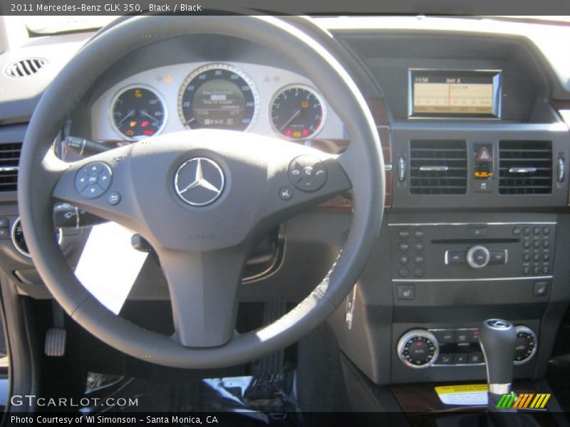 Black / Black 2011 Mercedes-Benz GLK 350