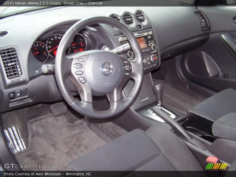Charcoal Interior - 2010 Altima 2.5 S Coupe 