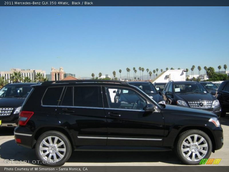 Black / Black 2011 Mercedes-Benz GLK 350 4Matic