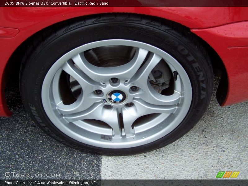 Electric Red / Sand 2005 BMW 3 Series 330i Convertible