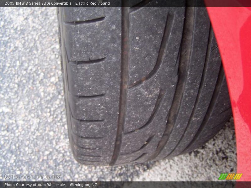 Electric Red / Sand 2005 BMW 3 Series 330i Convertible
