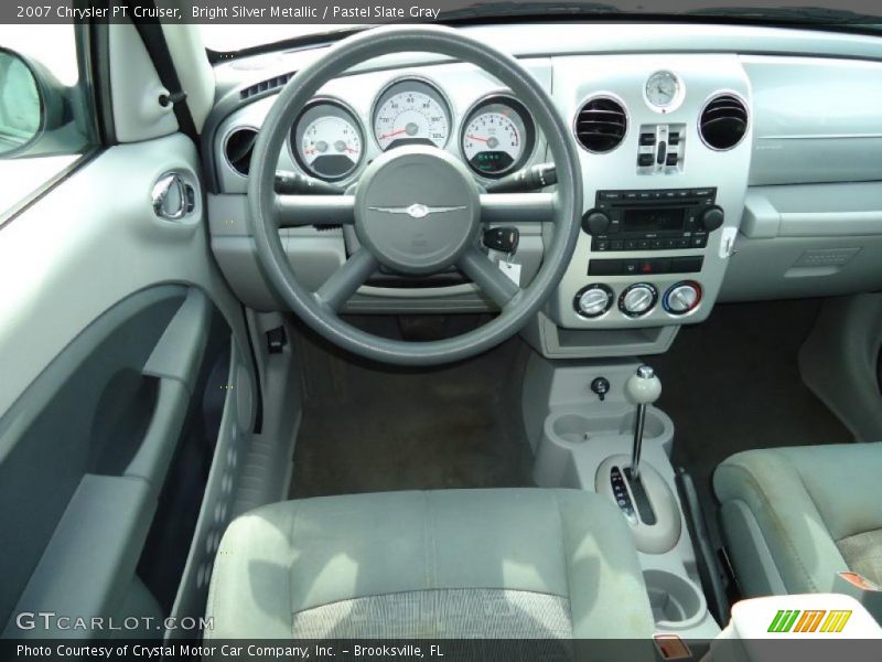 Bright Silver Metallic / Pastel Slate Gray 2007 Chrysler PT Cruiser