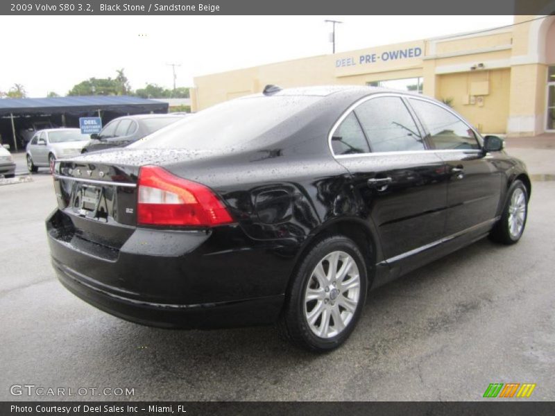Black Stone / Sandstone Beige 2009 Volvo S80 3.2