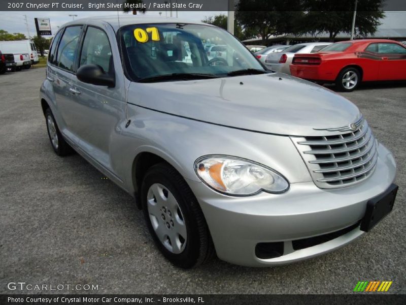 Bright Silver Metallic / Pastel Slate Gray 2007 Chrysler PT Cruiser