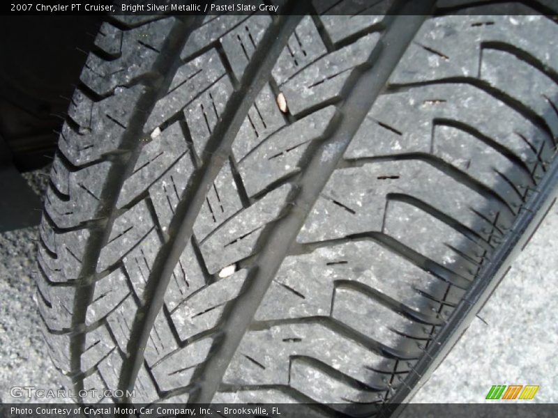 Bright Silver Metallic / Pastel Slate Gray 2007 Chrysler PT Cruiser
