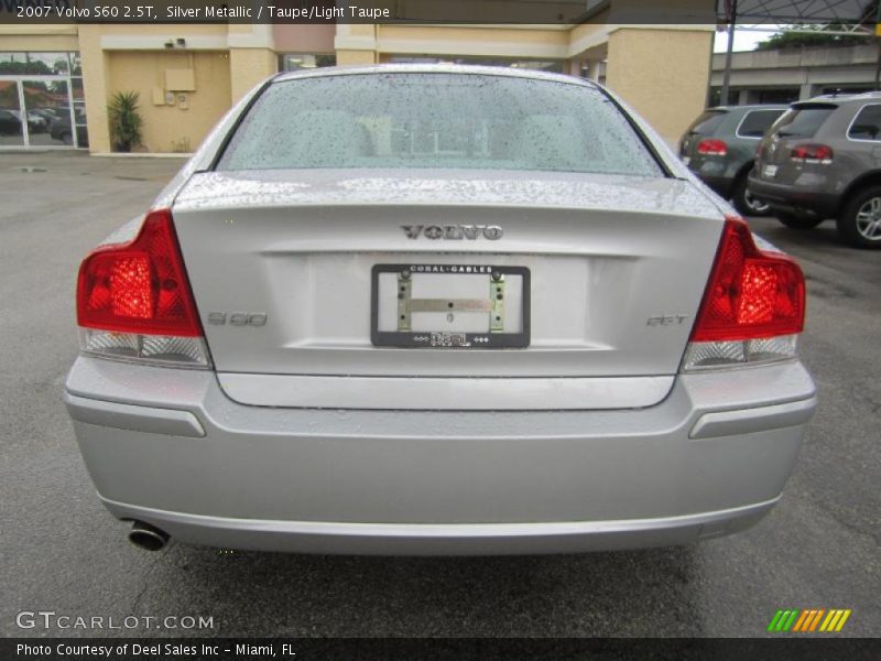 Silver Metallic / Taupe/Light Taupe 2007 Volvo S60 2.5T