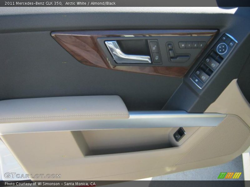 Arctic White / Almond/Black 2011 Mercedes-Benz GLK 350