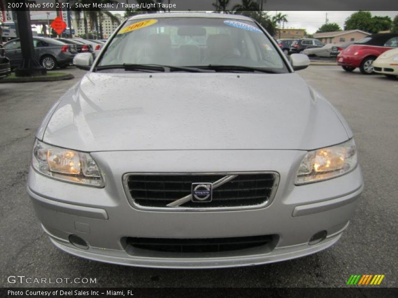 Silver Metallic / Taupe/Light Taupe 2007 Volvo S60 2.5T