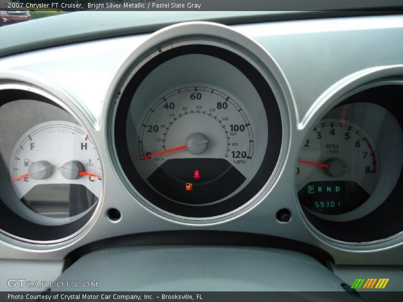 Bright Silver Metallic / Pastel Slate Gray 2007 Chrysler PT Cruiser