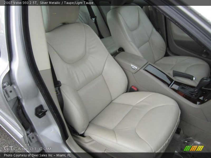 Silver Metallic / Taupe/Light Taupe 2007 Volvo S60 2.5T